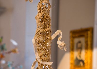 Immagine dell'opera di Daniela Evangelisti, titolo Tronco